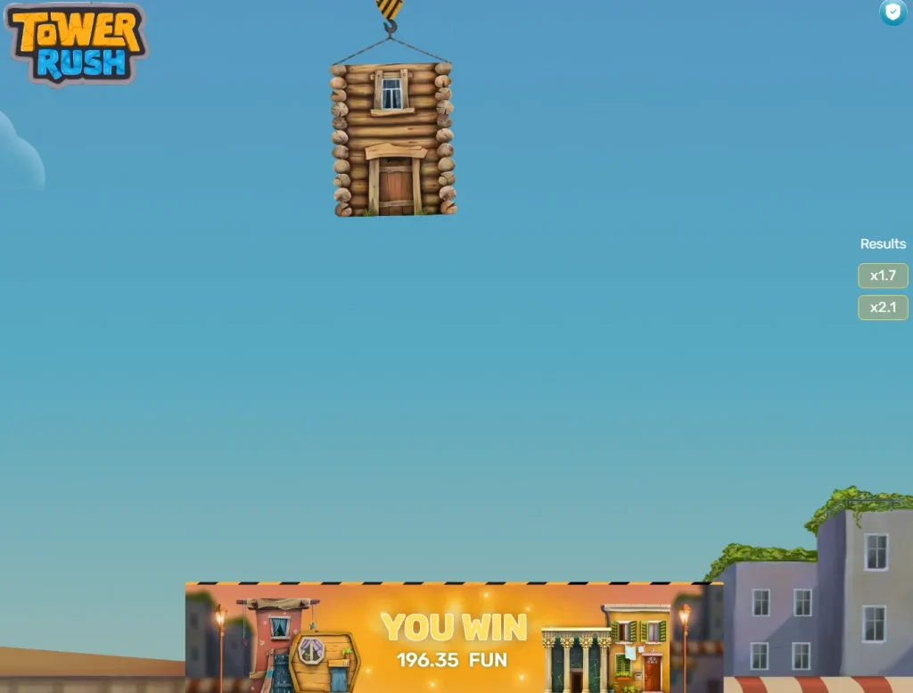 Tower Rush Auszahlung und Gewinn