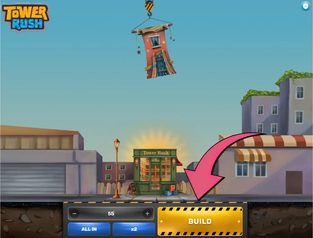 Tower Rush Beginn der Runde